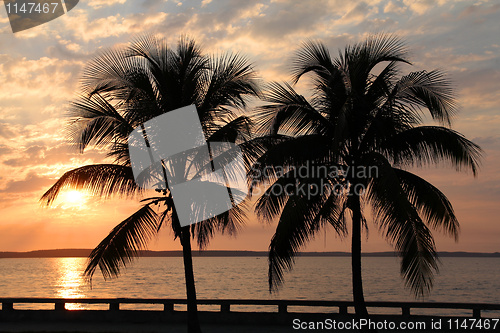 Image of Cuba sunset