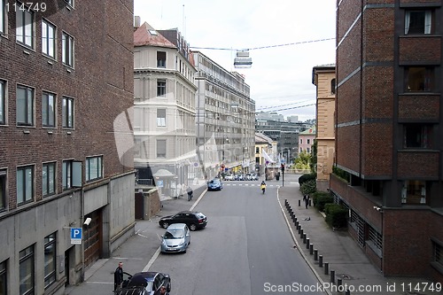 Image of Oslo, Norway street.