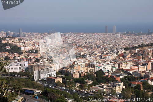 Image of Barcelona skyline