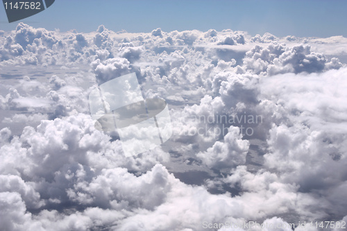 Image of White clouds