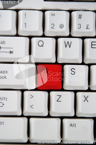 Image of Keyboard Letter A