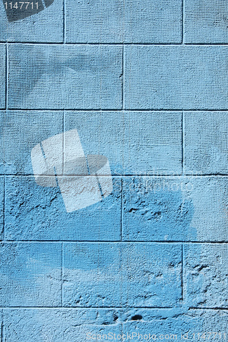 Image of Blue wall