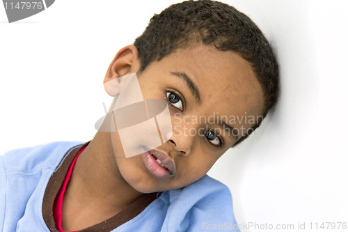 Image of Portrait of a young boy