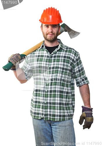 Image of lumberjack portrait