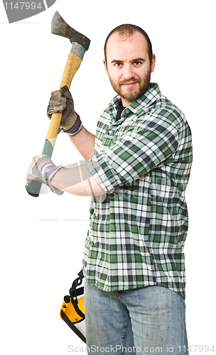 Image of lumberjack portrait