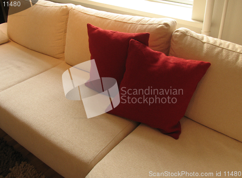 Image of Red pillows