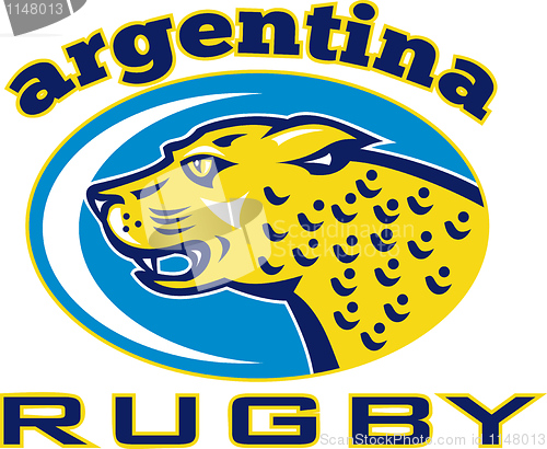 Image of Rugby Argentina Jaguar Mascot