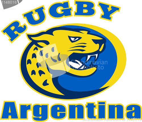 Image of Rugby Argentina Jaguar Mascot