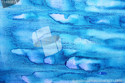 Image of Abstract watercolor background on paper texture 