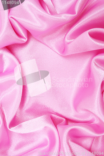 Image of Smooth elegant pink silk 