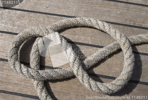 Image of Ropes on a deck