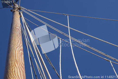 Image of Mast of a tall ship