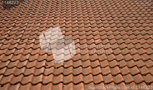 Image of Red tiling