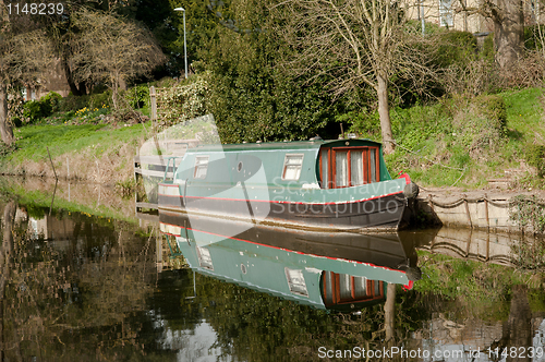 Image of Canal and narrow boats