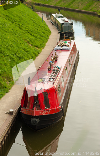 Image of Canal and narrow boats