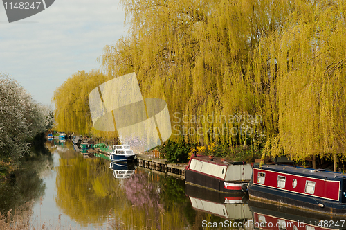 Image of Canal and narrow boats