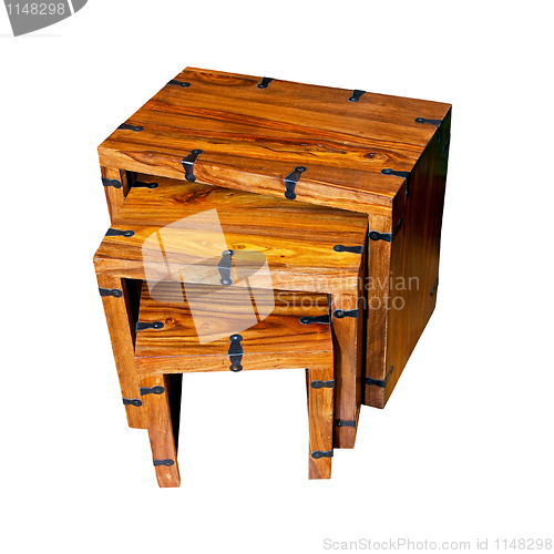 Image of Wooden tables