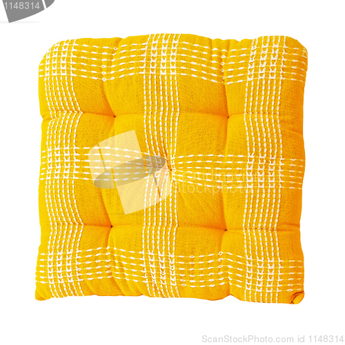 Image of Yellow pillow