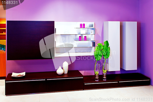 Image of Purple shelf 2