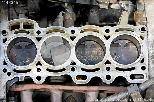 Image of Engine pistons