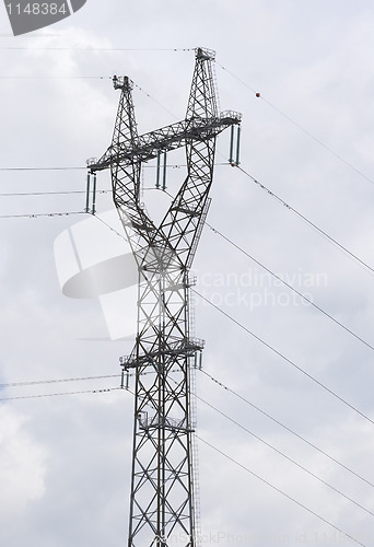 Image of Power transmission pole