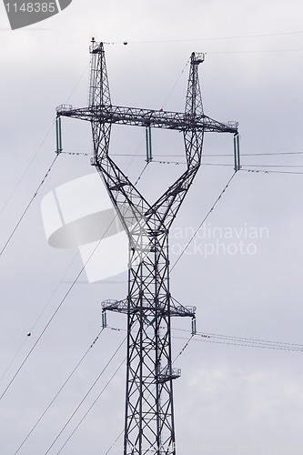 Image of Power transmission pole