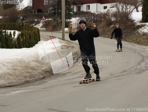 Image of Skateboard passing.