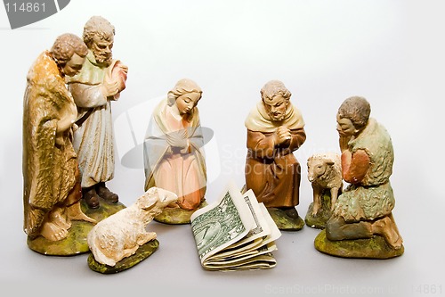 Image of Full Nativity Scene Commercialism