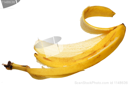 Image of Banana skin, isolated