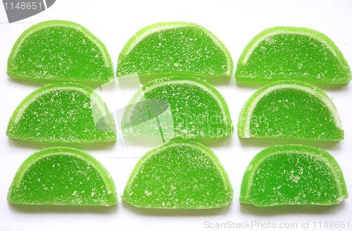 Image of Colorful Jelly Candy as Background