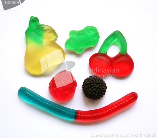 Image of Colorful different Jelly Candy