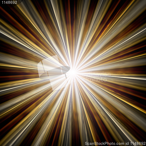 Image of star rays