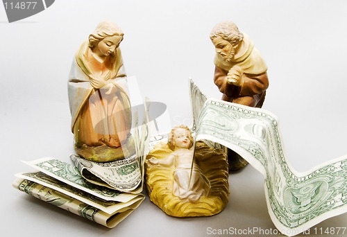 Image of Nativity and Commercialism