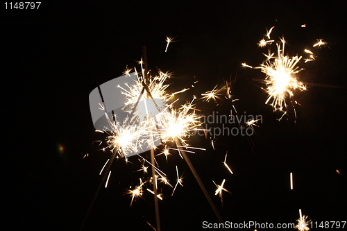 Image of Children with sparklers