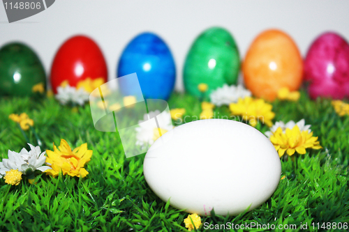 Image of Colorful Easter decoration 