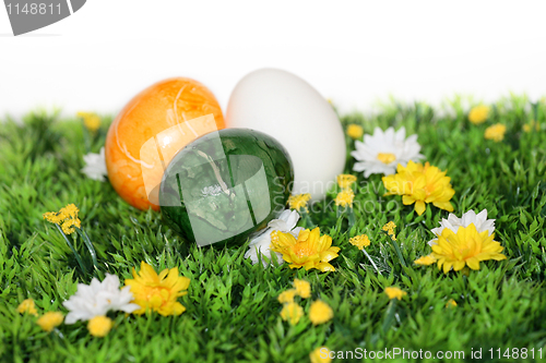 Image of Colorful Easter eggs 