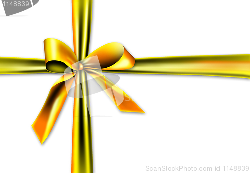 Image of Beautiful, golden ribbon
