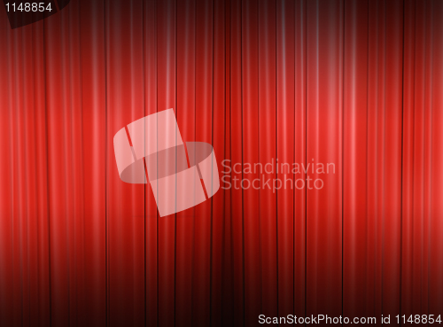 Image of A backdrop curtains 