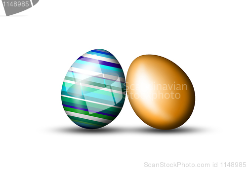 Image of Beautiful Easter Eggs 