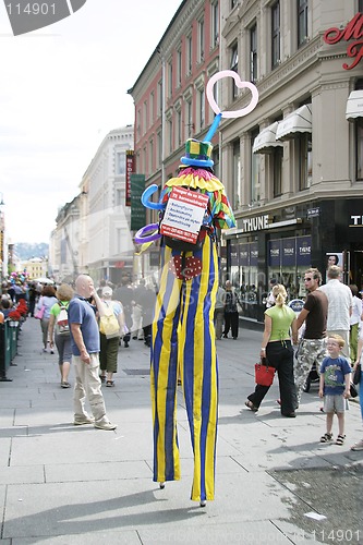 Image of Performing Clown