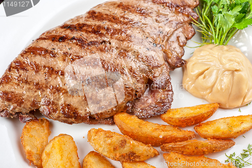 Image of Juicy beef steak