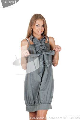 Image of beautiful blonde woman