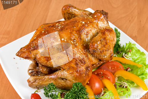 Image of roasted chicken