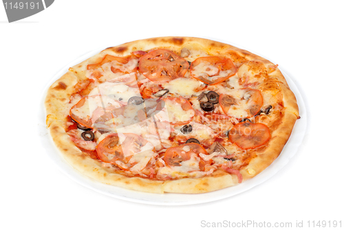 Image of meat pizza