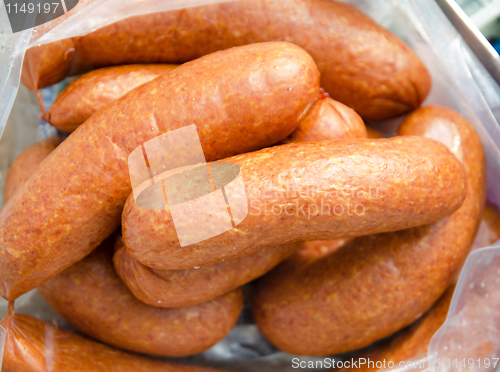 Image of bunch sausage meat