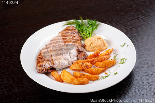 Image of Juicy beef steak