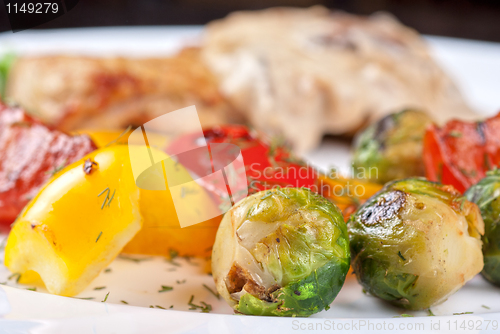 Image of grilled vegetables