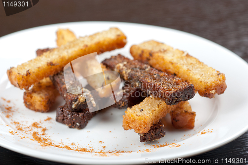 Image of Rusk with garlic