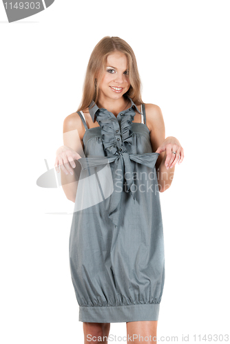 Image of beautiful blonde woman
