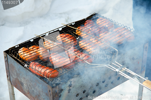 Image of grilled sausages